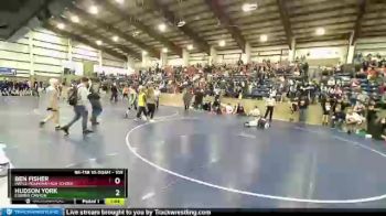 109 lbs Champ. Round 2 - Ben Fisher, Maple Mountain High School vs Hudson York, Corner Canyon