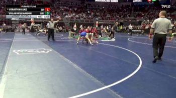 2A-120 lbs Champ. Round 2 - Dylan Williamson, Van Meter vs Stratton Luke, Union, LaPorte City