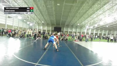 145 lbs Cons. Semi - Asher Bohn, Emery Allstars vs Jon Sagastume, Westlake Wrestling Club