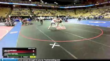 190 Class 4 lbs Quarterfinal - Austen Wetzel, Battle vs Jim Humphrey, Park Hill