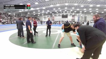 5 - 165 lbs 1st Place Match - Karl Ludwig, Frank Cox vs Brady Ming, Deep Creek