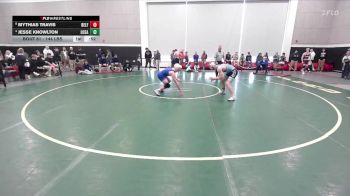 144 lbs Consi Of 4 - Mythias Travis, Belfast High School vs Jesse Knowlton, Oceanside