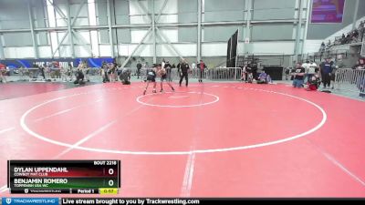 105 lbs Quarterfinal - Benjamin Romero, Toppenish USA WC vs Dylan Uppendahl, Cowboy Mat Club