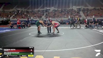 D2-285 lbs Cons. Round 1 - Patrick Keith, Central vs Brandon Buckley, Youngker HS