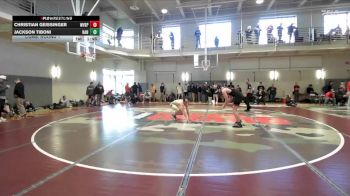 175 lbs Cons. Round 1 - Jackson Tiboni, Hanford vs Christian Geissinger, West Valley (Spokane)