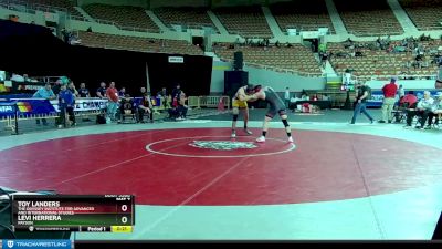 D3-157 lbs Cons. Round 1 - Levi Herrera, Payson vs Toy Landers, The Odyssey Institute For Advanced And International Studies
