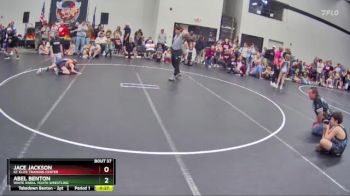 66 lbs Round 2 - Jace Jackson, Kc Elite Training Center vs Abel Benton, White Knoll Youth Wrestling