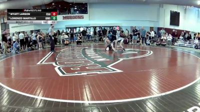 77 lbs 5th Place Match - Wyatt Larson, Wild Buffalo Wrestling Club vs Lorenzo Martillo, Great Neck Wrestling Club