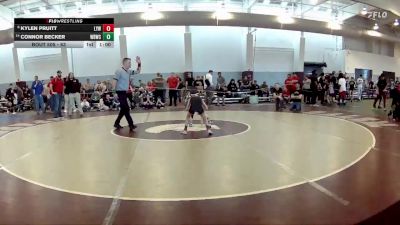 63 lbs 5th Place Match - Kylen Pruitt, Lebanon Youth Wrestling vs Connor Becker, Wild Buffalo Wrestling Club