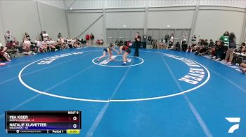 127 lbs Round 1 (16 Team) - Mia Kiser, North Carolina vs Natalie Klavetter, Wisconsin