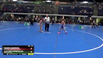 70 lbs Cons. Round 4 - Fletcher Chardoulias, Jesup Mat Club vs Tucker Anderson, OWATONNA WRESTLING ACADEMY