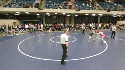 110 lbs 1st Place Match - Madison Poll, St. Thomas More vs Karah Arnold, Lena-Winslow Stockton