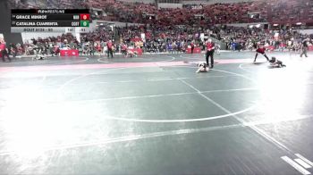 60 lbs Cons. Round 3 - Catalina Cuarenta, AF Green Demons vs Grace Mikrot, Northwestern