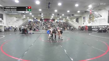 113 lbs Champ. Round 1 - Thomas Macias, Rialto vs David Trujillo, Highland