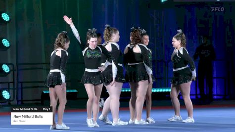 New Milford Bulls - Rec Cheer [2023 New Milford Bulls Day 1] 2023 Pop Warner National Cheer & Dance Championship