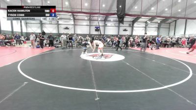 150 lbs Cons. Quarters - Kacen Hamilton, Thunder Mountain vs Tyson Cobb, Idaho