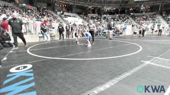61 lbs Consi Of 16 #1 - Blaine Bilodeau Jr., Choctaw Ironman Youth Wrestling vs Tye Thompson, D3 Wrestling Cluib