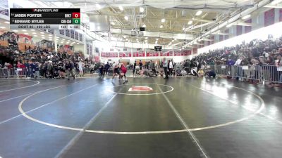 190 lbs Round Of 16 - Jaden Porter, Brockton vs Edward Myles, Concord-Carlisle