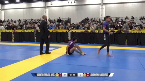 Jorge Antonio Macías Arista vs Washington Ferreira Dos Santos 2024 World IBJJF Jiu-Jitsu No-Gi Championship