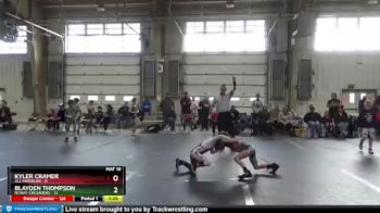 56 lbs Finals (2 Team) - Kyler Cramer, All American vs Blayden Thompson, NCWAY Crusaders