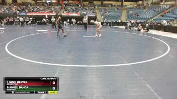 125 lbs Cons. Round 3 - 8 Angel Banda, Reinhardt vs 1 Aden Reeves, Grand View