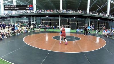115 lbs Lennah Monts, Kansas vs Marlee Solomon, Pennsylvania