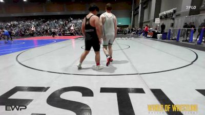 195 lbs Quarterfinal - Yascir Pedraza, Aloha vs Kaleb Smith, Tulsa Blue T Panthers