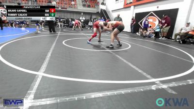 140 lbs Consolation - Julius Caygill, Raw Wrestling Club vs Tommy Calico, Morris Wrestling Association