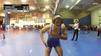 113 lbs Champ. Round 2 - Gabriel Razo, Edgewood vs Braxden O`Brien, Temescal Canyon