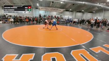 215 lbs Champ. Round 1 - Luciano Romero, Pueblo Central vs Ivan Romero, Greeley Central