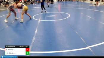 182-195 lbs 1st Place Match - Kreyton Wiese, Wauneta-Palisade vs Ryan Boehle, GI Grapplers