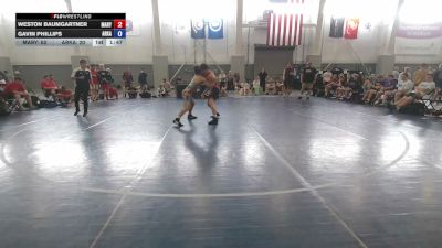 138 lbs Weston Baumgartner, Maryland vs Gavin Phillips, Arkansas