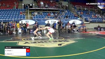 132 lbs Rnd Of 128 - Daniel Shaw, Colorado vs Kellyn March, South Dakota