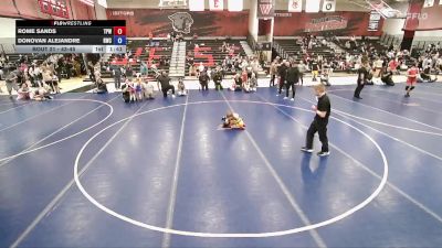 43-45 lbs Round 5 - Donovan Alejandre, Roy Wrestling Club vs Rome Sands, Team Prestige Wrestling
