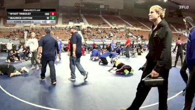 150-D3 Champ. Round 1 - Sergio Macias, Sahuarita High School vs Christian Sierra, Moon Valley High School