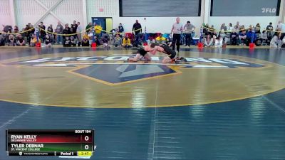141 lbs Cons. Round 3 - Ryan Kelly, Delaware Valley vs Tyler Debnar, St. Vincent College