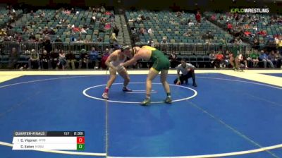 197 lbs Quarterfinal - Cody Vigoren, Wyoming vs Cordell Eaton, North Dakota State