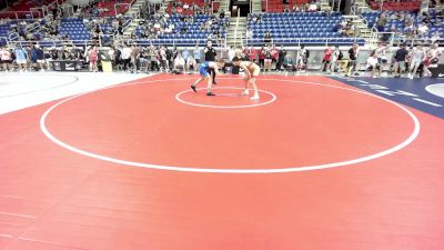 126 lbs Rnd Of 128 - Oliver Larson, WI vs Cael Humphrey, CA