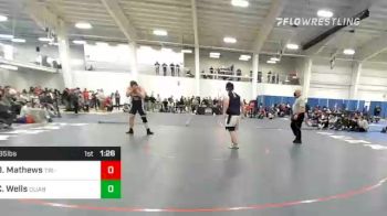 285 lbs Consolation - Bret Mathews, Tri-County vs Colton Wells, Quabbin