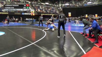 157 lbs Champ. Round 1 - Cameron Johnson, Aurora vs Karsen Otis, Augsburg