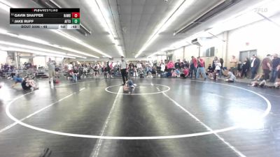48 lbs Consi Of 4 - Gavin Shaffer, Hamburg vs Jake Ruff, Afton