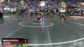 2 - 126 lbs Cons. Semi - Evan Pack, Madison County vs Branden Culbertson, Central