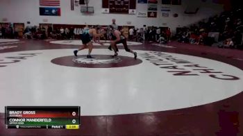 141 lbs Semifinal - Brady Gross, Augsburg vs Connor Manderfeld, Upper Iowa