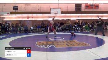 130 kg Semifinal - Sanford Meeks, Unattached vs Jacob Mitchell, Army (WCAP)