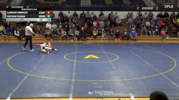 157 lbs Landon Weidler, Belleville (Althoff Catholic) vs Nathan Raban, Freeburg