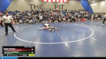 104 lbs Cons. Round 4 - Tristan Herrera, Team Prestige vs Bear Winter, Sanderson Wrestling Academy