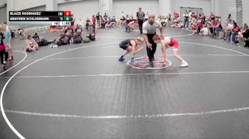 72 lbs Round 5 (6 Team) - Blaize Rodriguez, Empyre Wrestling Club vs Grayden Schloemann, Team Gotcha