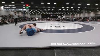 165 lbs 1st Place Match - Cole Sackett, Angry Fish Wrestling vs Hubert Szymko, South Side Wrestling Club