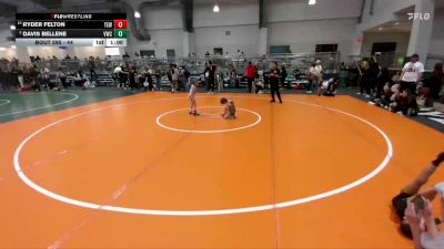 44 lbs 5th Place Match - Ryder Felton, Takedown Elite Wrestling vs Davis Bellene, Vici Wrestling Club