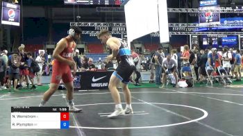 195 lbs Cons 16 #2 - Nathan Wemstrom, Illinois vs Robert Plympton, Oregon